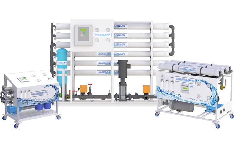 Different Sizes of Reverse Osmosis Water Treatment Systems